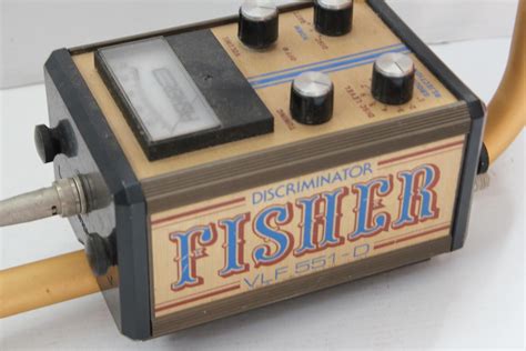 old fisher metal detectors